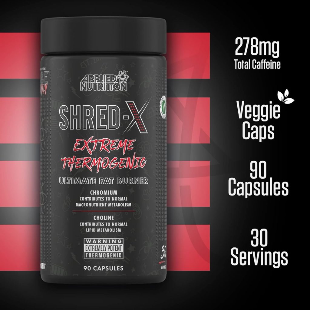 Applied Nutrition Shred X Ultimate Fat Burner Capsules