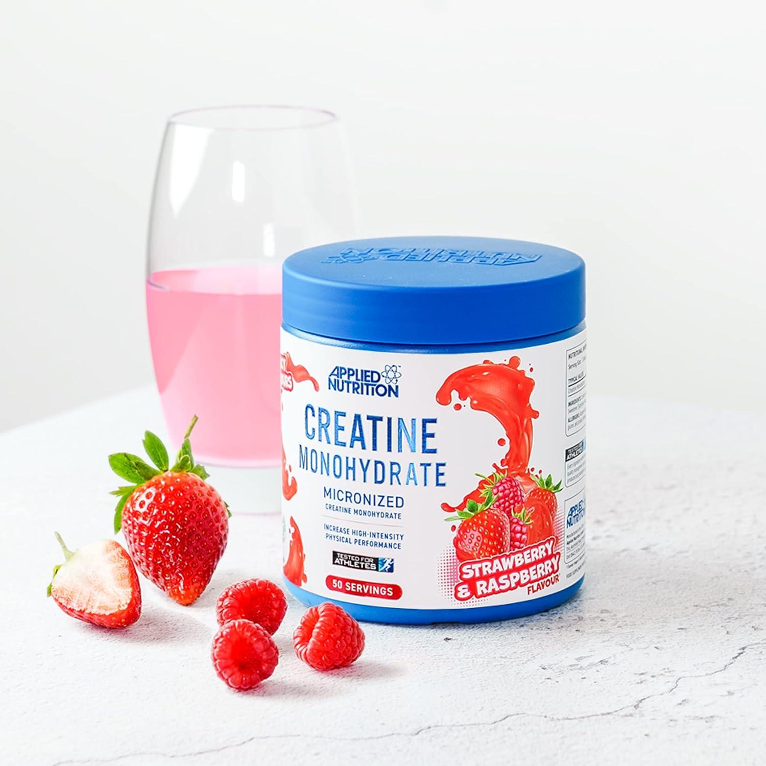 Applied Nutrition Creatine Monohydrate Strawberry & Raspberry - 250gr